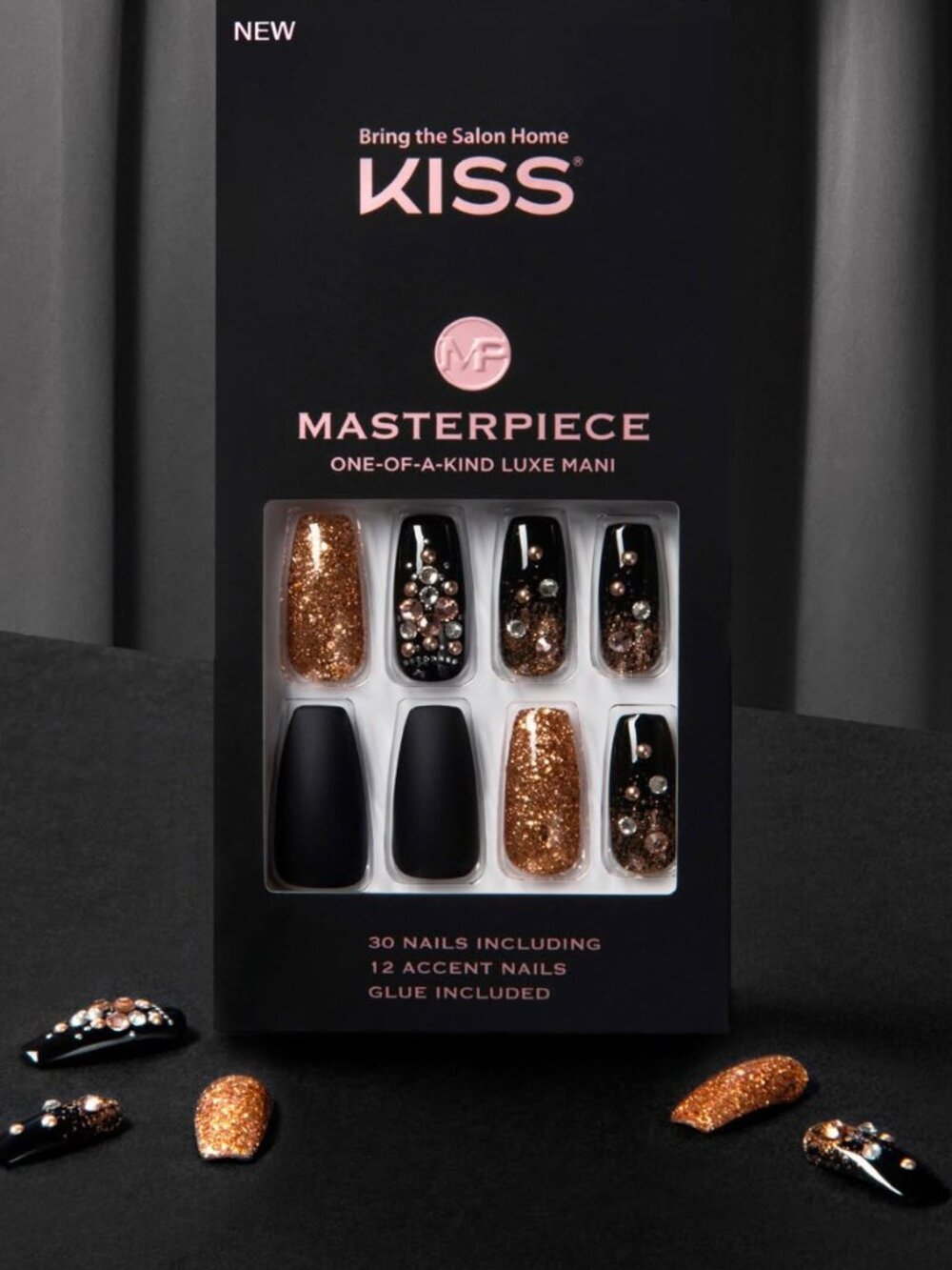 Kiss Masterpiece One-Of-A-Kind Luxe Mani Nails - Treasure You